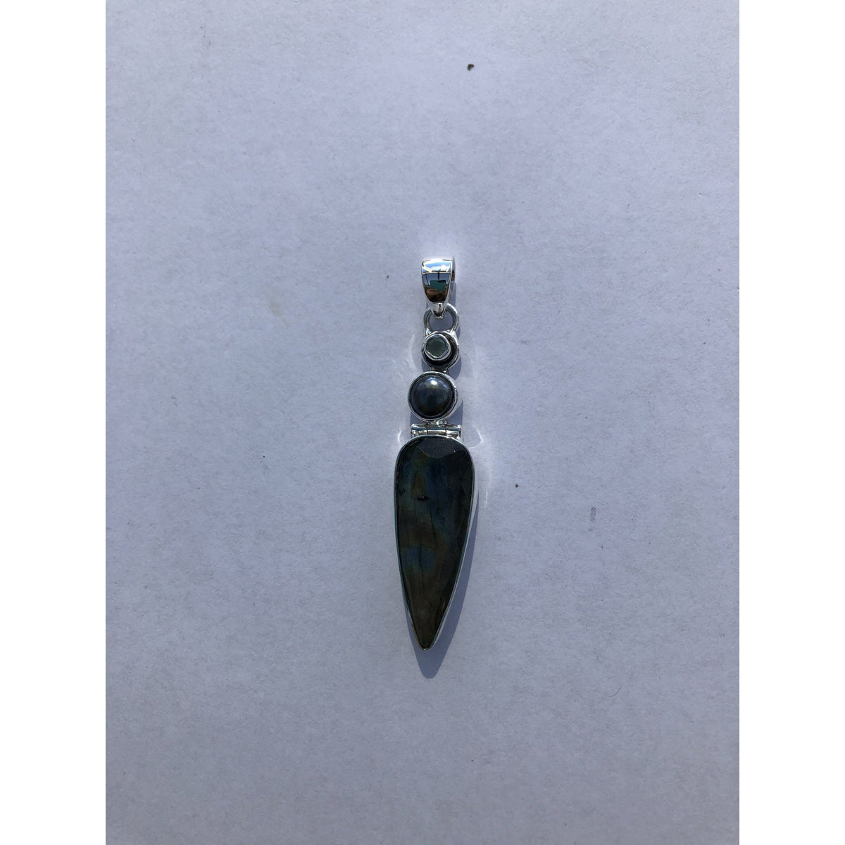 Kia Teardrop Sterling Silver Pendant The Outpost NZ