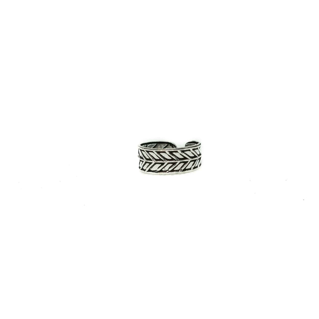 Silver Pinky or Toe Ring-JEWELLERY / RINGS-Mimi Silver (THA)-Arrow-57-The Outpost NZ