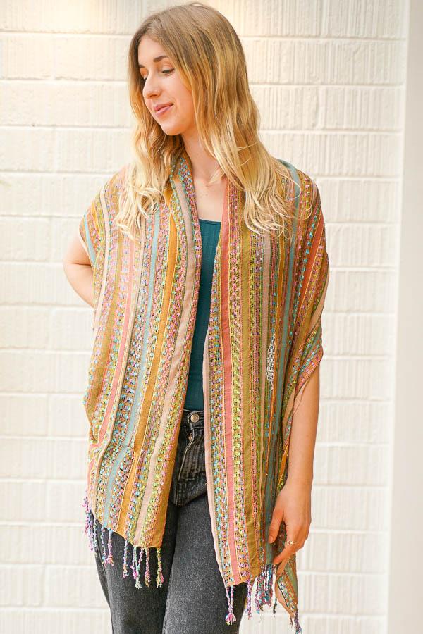 Clarice Colourful Scarves - The Outpost NZ