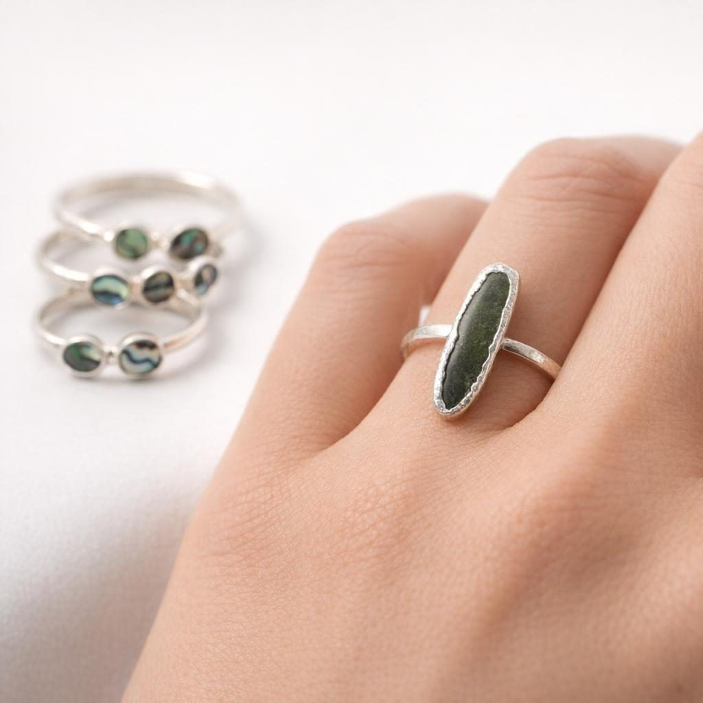 Rustic Edge Rings - The Outpost NZ