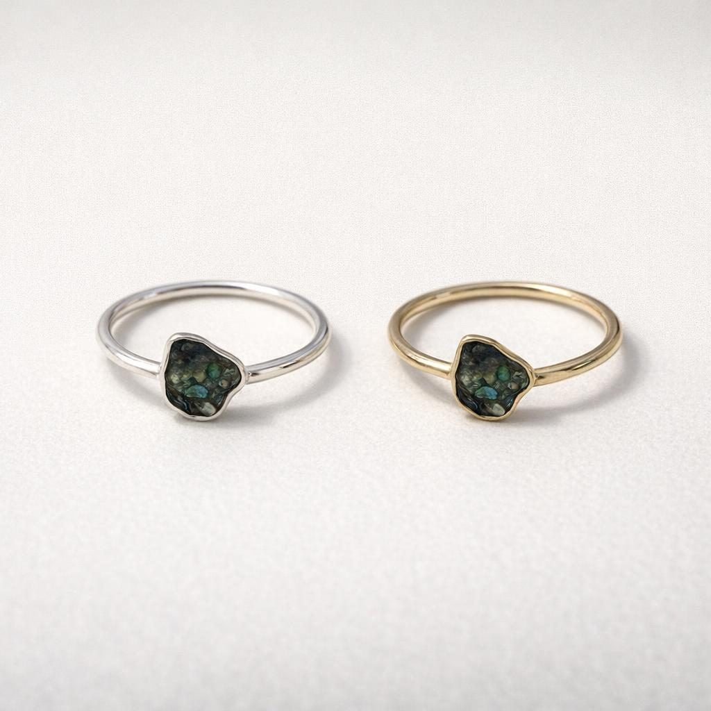 Moana Paua Fleck Ring - The Outpost NZ