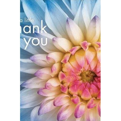 A little Thank You Flower Card-NZ CARDS-Affirmations (NZ)-The Outpost NZ