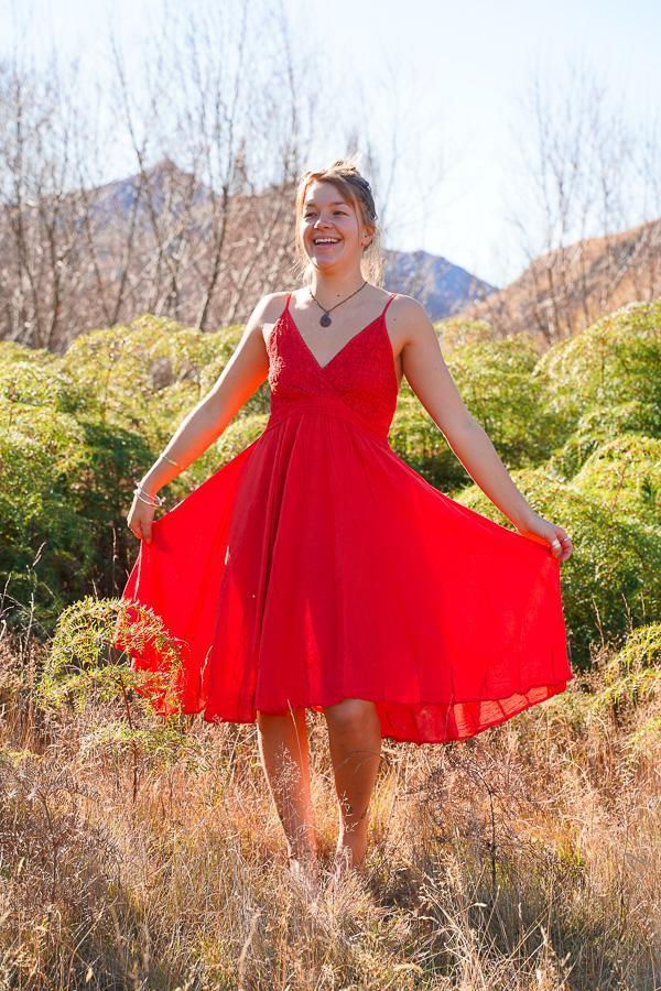 Alanna Dress-CLOTHING / DRESS-Porchongcharoengarment (THA)-Olive-The Outpost NZ