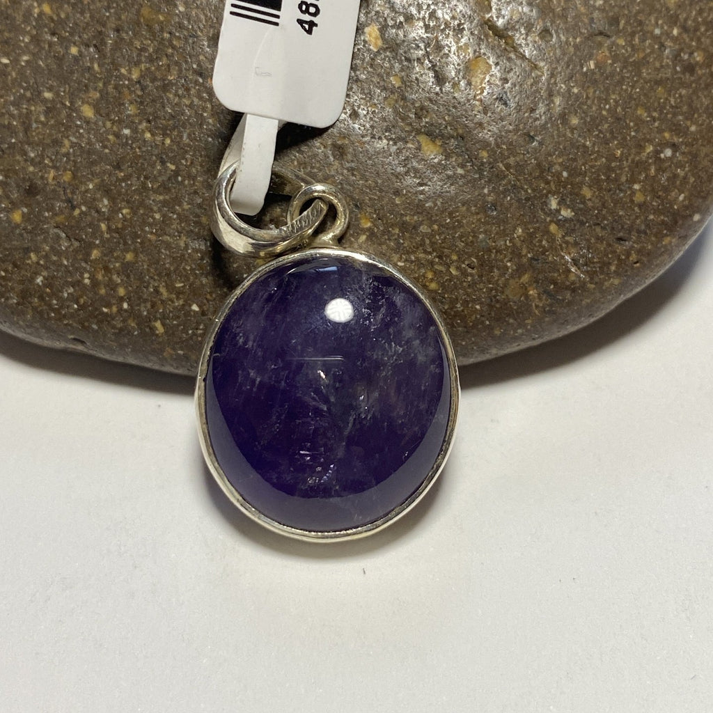 Amethyst Emily Silver Pendants-JEWELLERY / NECKLACE & PENDANT-Tinu Final/ Rahul (IND)-6g-The Outpost NZ