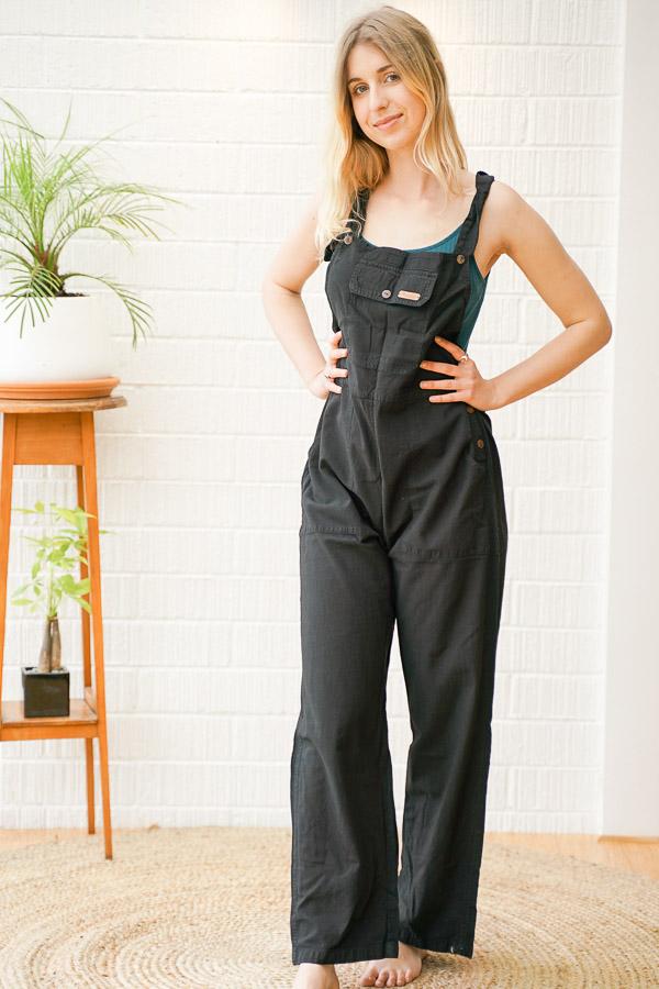 Rider Regular fit Cotton Dungarees - The Outpost NZ