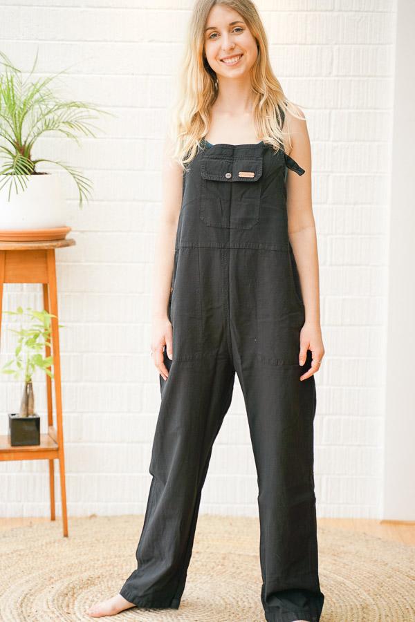 Rider Regular fit Cotton Dungarees - The Outpost NZ