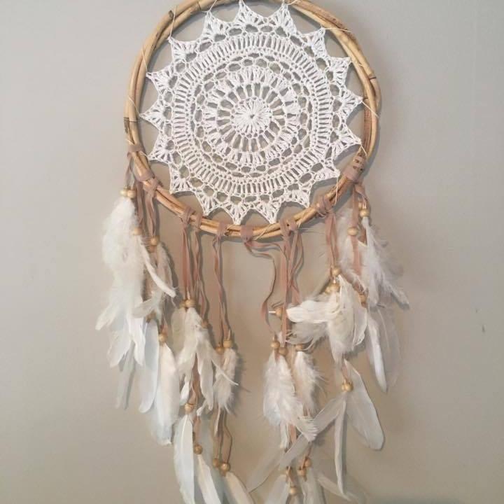 Bamboo Crochet Dreamcatchers-HOMEWARES-Not specified-The Outpost NZ