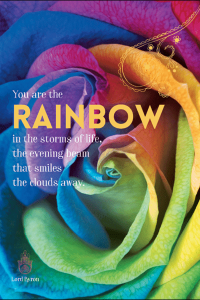 Be the Rainbow Card-NZ CARDS-Affirmations (NZ)-The Outpost NZ