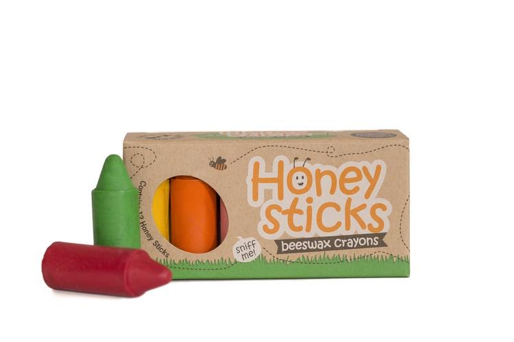 Beeswax Crayons Originals-NZ STATIONERY-Honeysticks Ltd (NZ)-The Outpost NZ