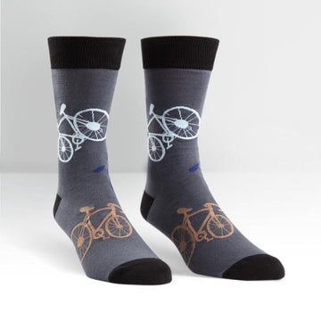 Bikes Men's Crew Socks-NZ ACCESSORIES-Espial Marketing Ltd (NZ)-The Outpost NZ