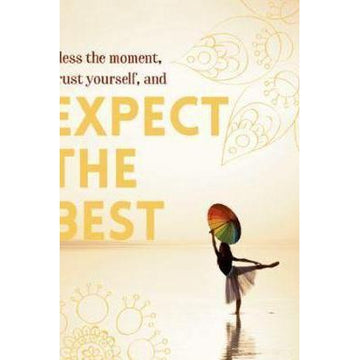 Bless The Moment Expect the Best Card-NZ CARDS-Affirmations (NZ)-The Outpost NZ
