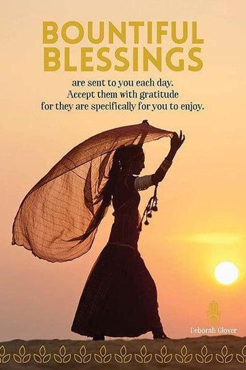 Bountiful Blessings Card-NZ CARDS-Affirmations (NZ)-The Outpost NZ