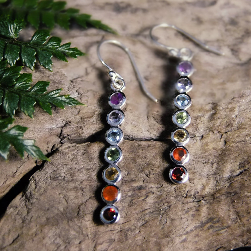 Chakra Earrings-JEWELLERY / EARRINGS-Vishnu Jewellers (INR)-The Outpost NZ