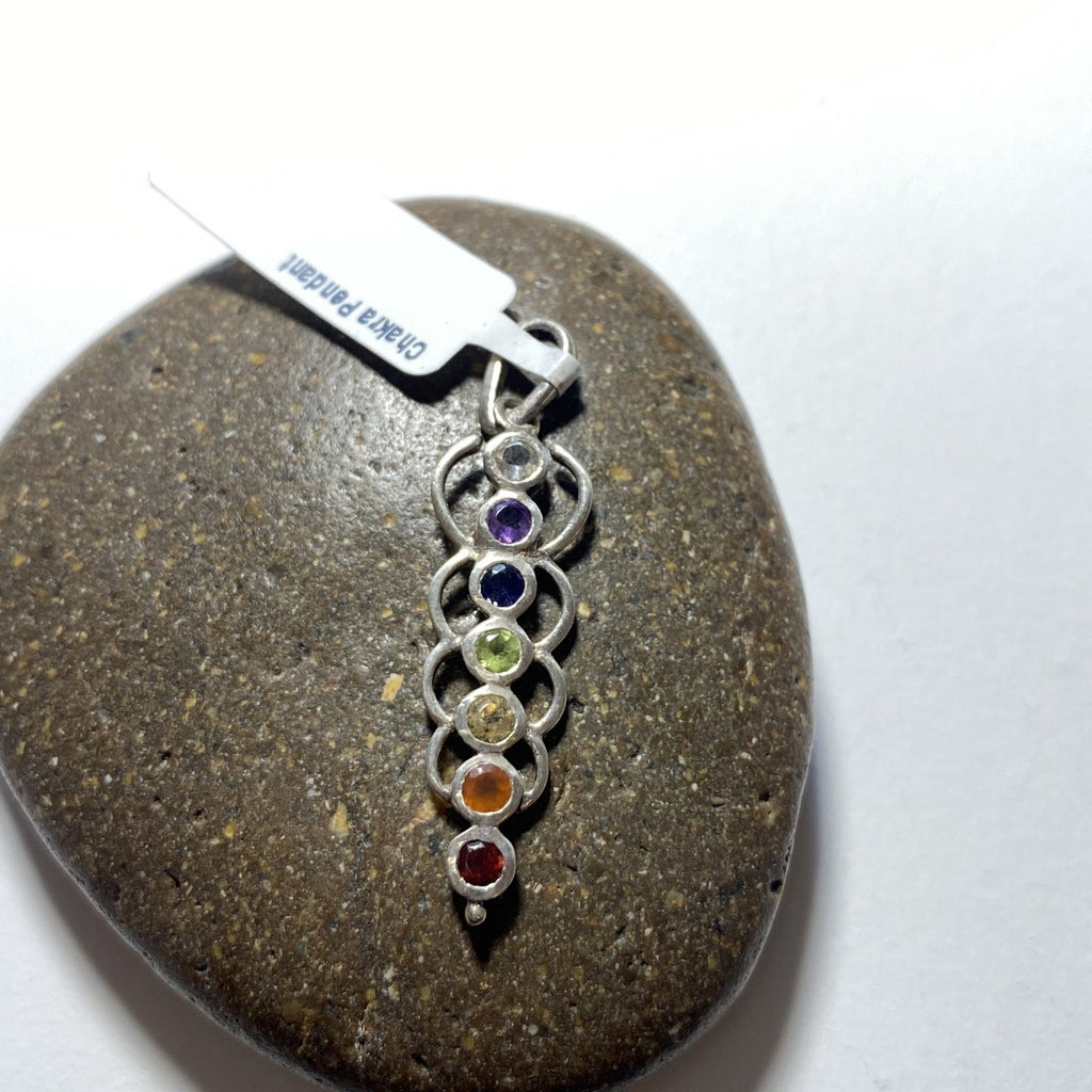 Chakra Pendant-JEWELLERY / NECKLACE & PENDANT-Vishnu Jewellers (INR)-The Outpost NZ