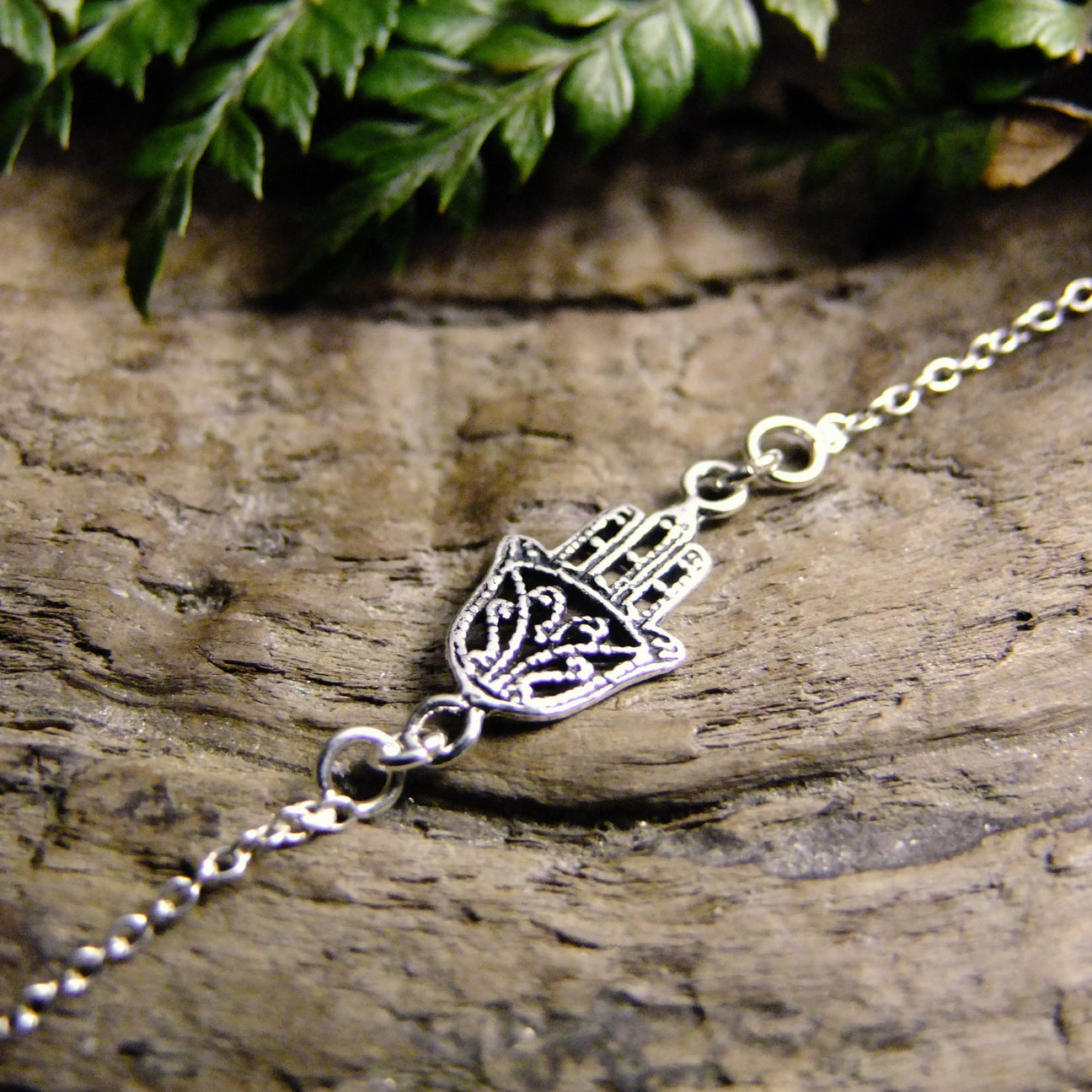 Charm Silver Bracelet-JEWELLERY / BRACELET-1000 Design (THA)-Hansa-The Outpost NZ