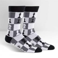 Checkmate Men's Crew Socks-NZ ACCESSORIES-Espial Marketing Ltd (NZ)-The Outpost NZ