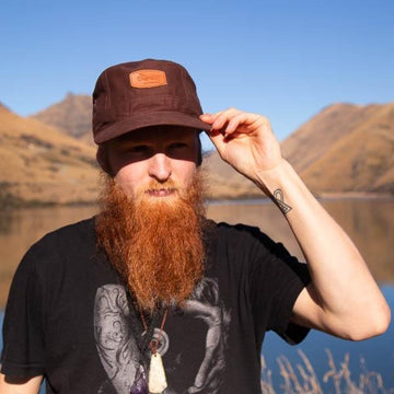 Colour Cap-ACCESSORIES / HATS-Long Ma Lae (THA)-Brown-The Outpost NZ