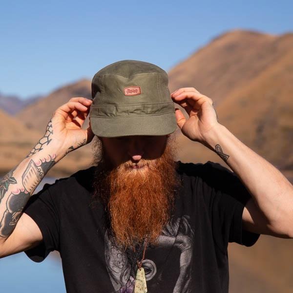 Colour Cap-ACCESSORIES / HATS-Long Ma Lae (THA)-Brown-The Outpost NZ