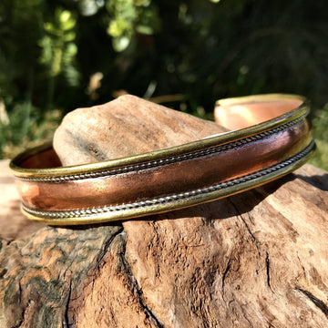 Copper Plain Bangle-JEWELLERY / BANGLE-Craft for Culture Traders (NEP)-The Outpost NZ
