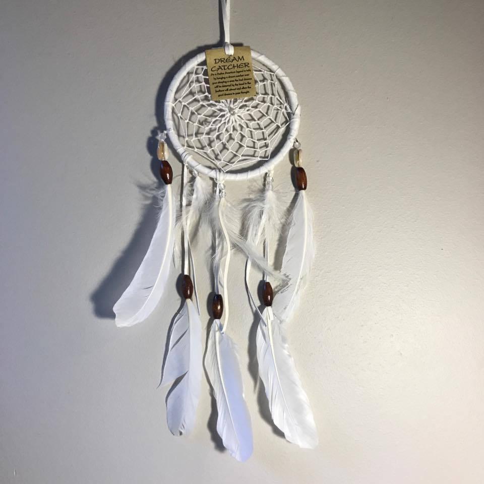 Crochet Wood Shell Dreamcatchers-HOMEWARES-Iyada Shop (THA)-The Outpost NZ