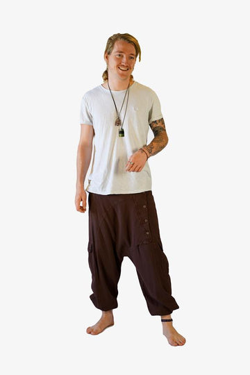 Crop Poseidon Pants-CLOTHING / PANTS-Choice Fashion (NEP)-Blue-Small-The Outpost NZ[Mens]