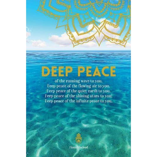 Deep Peace Ocean Card-NZ CARDS-Affirmations (NZ)-The Outpost NZ