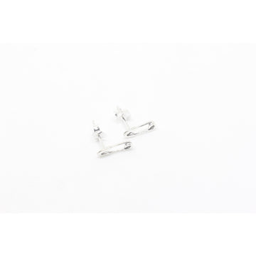 Dua Silver Studs-EARRINGS-Not specified-The Outpost NZ