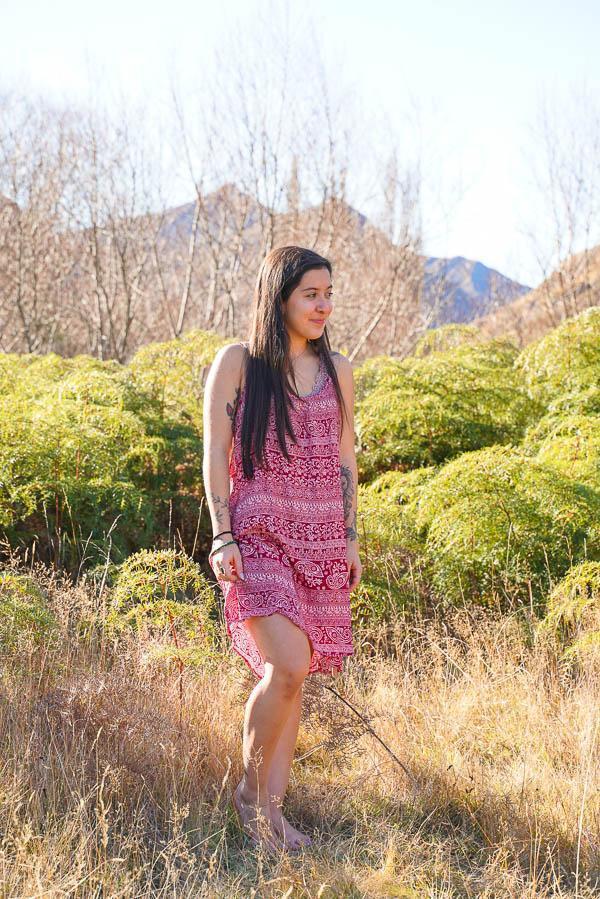 Emily Dress-CLOTHING / DRESS-Champagne2 (THA)-Black-Elephant-The Outpost NZ