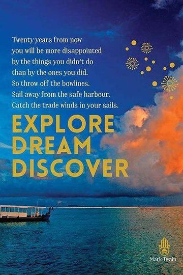 Explore Dream Discover Card-NZ CARDS-Affirmations (NZ)-The Outpost NZ