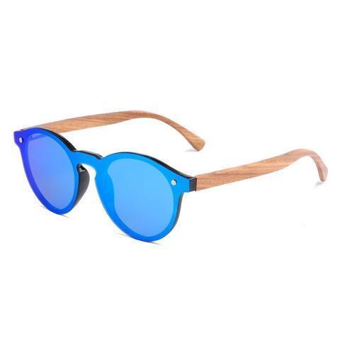 Foxton Sunnies (P)-ACCESSORIES / SUNGLASSES-Lonsy Eyewear International Co.Ltd (CHI)-Blue, Blue Lense-The Outpost NZ