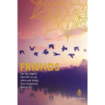 Friends Are the Angels Card-NZ CARDS-Affirmations (NZ)-The Outpost NZ
