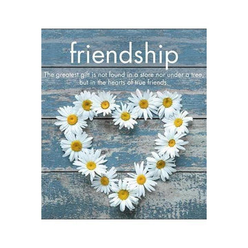 Friendship Flower Heart Card-NZ CARDS-Affirmations (NZ)-The Outpost NZ