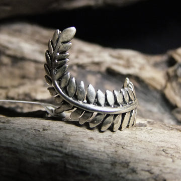 Frond Silver Ring-JEWELLERY / RINGS-Not specified-48-The Outpost NZ