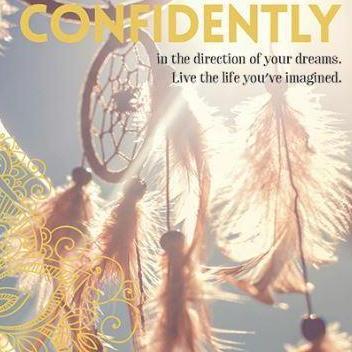 Go Confidently Dreamcatcher Card-NZ CARDS-Affirmations (NZ)-The Outpost NZ