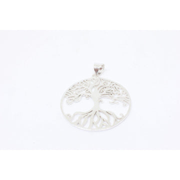 Harmony Silver Plated Pendant-JEWELLERY / NECKLACE & PENDANT-Gopal Brass Man (IND)-The Outpost NZ