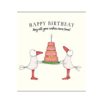 HBD May All Your Wishes Card-NZ CARDS-Affirmations (NZ)-The Outpost NZ