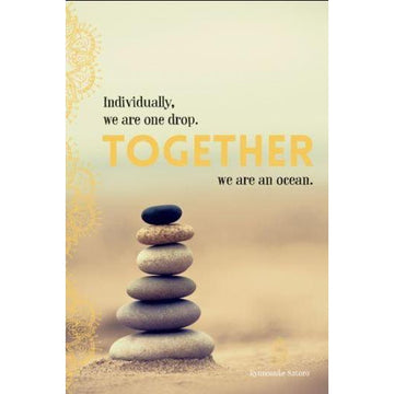 Individually We Are One Drop Card-NZ CARDS-Affirmations (NZ)-The Outpost NZ