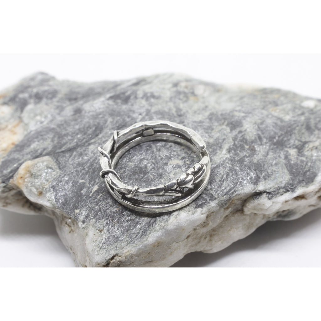 Isaree Silver Ring-JEWELLERY / RINGS-Silver Mature (THA)-52-The Outpost NZ