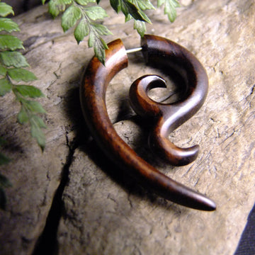 Kindred Narra Wood Stretchers-JEWELLERY / PLUGS & STRETCHERS-Organic Jewelry Wholesale (THA)-The Outpost NZ