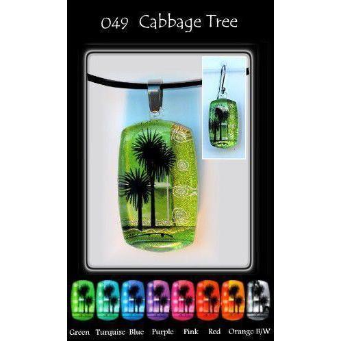 Kiwana Cabbage Tree Rectangle-NZ JEWELLERY-TracyH (NZ)-Green-Earrings-The Outpost NZ