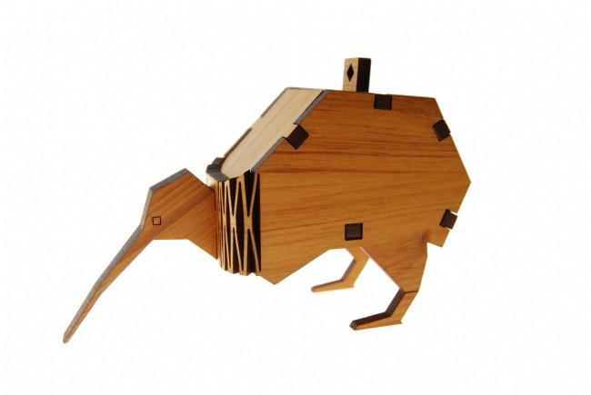 Kiwi Rimu Clever Box-NZ HOMEWARES-Ian Blackwell (NZ)-The Outpost NZ