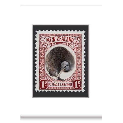 Kiwi Stamp Gift Card-NZ CARDS-Image Vault ltd (NZ)-The Outpost NZ