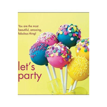 Let's Party! Lolly Pops Card-NZ CARDS-Affirmations (NZ)-The Outpost NZ