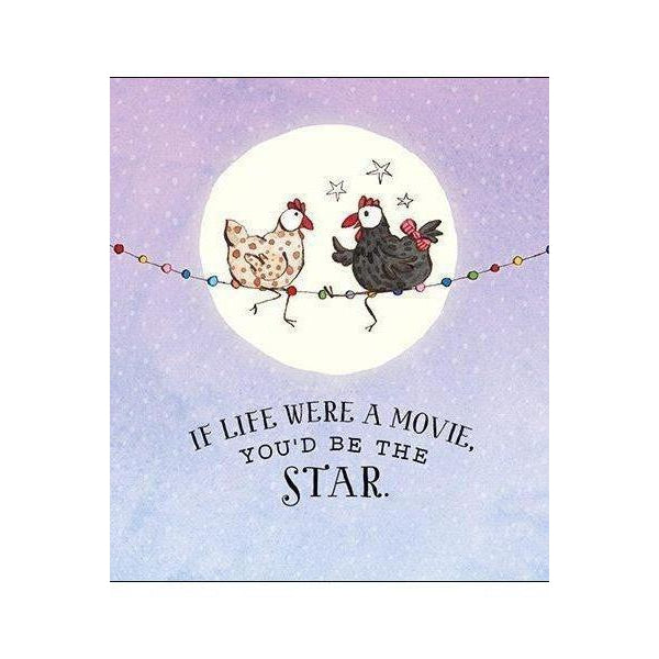 Life Movie Star Card-NZ CARDS-Affirmations (NZ)-The Outpost NZ