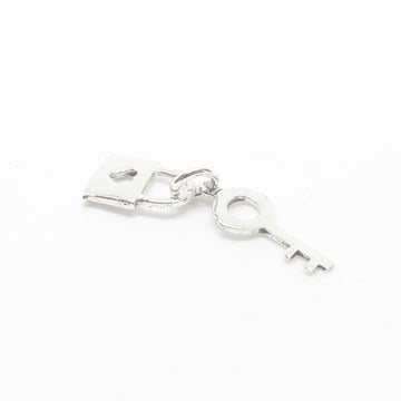 Lock and Key Silver Charm-JEWELLERY / NECKLACE & PENDANT-Mimi Silver (THA)-The Outpost NZ