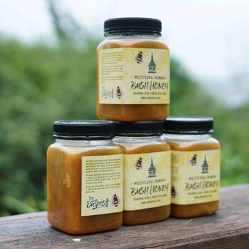 Manuka & Native Bush NZ Honey-Edible Goods-Dharma Dew (NZ)-The Outpost NZ