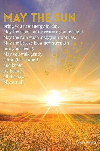 May the Sun Card-NZ CARDS-Affirmations (NZ)-The Outpost NZ