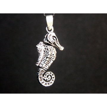 Movable Seahorse Pendant-JEWELLERY / NECKLACE & PENDANT-Not specified-White Metal-The Outpost NZ