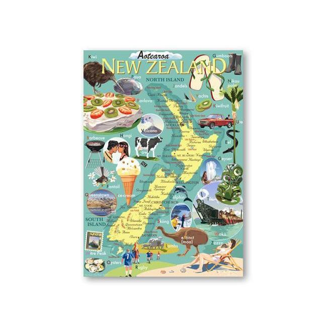 NZ Icons Canvas By Contour Creative Studio,NZ ART,The Outpost NZ The Outpost NZ, New Zealand, outpost, Queenstown 