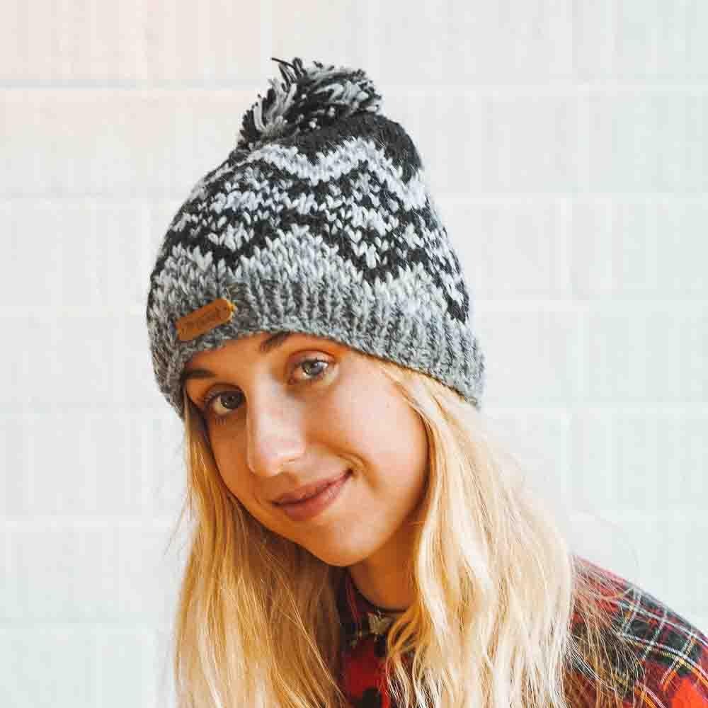 Zigzag Beanies - The Outpost NZ